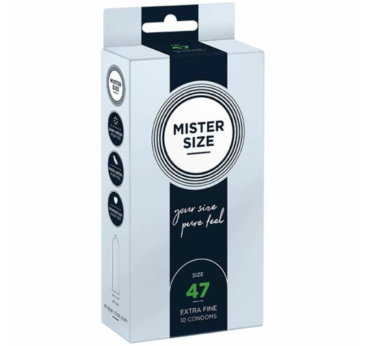 Prezerwatywy - Mister Size 47 mm (10 szt)